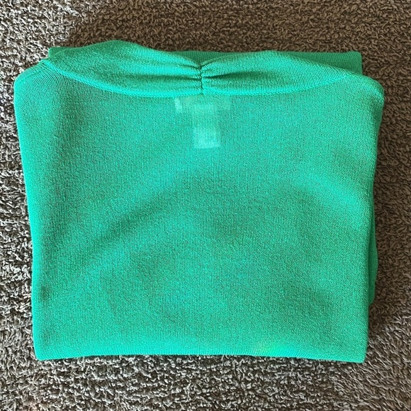 Chico’s Cardigan Open Front Lightweight Emerald Green Women’s Sz: M - Picture 11 of 11